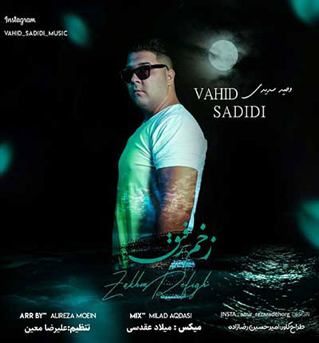 دانلود آهنگ زخم رفیق وحید سدیدی